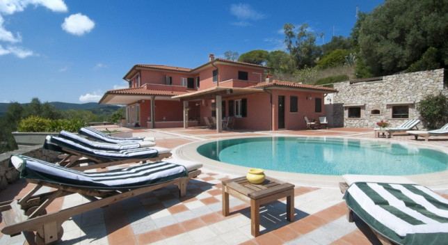 Luxury villa on Elba Island