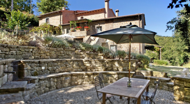 Farmhouse in the Tuscan town of Cortona